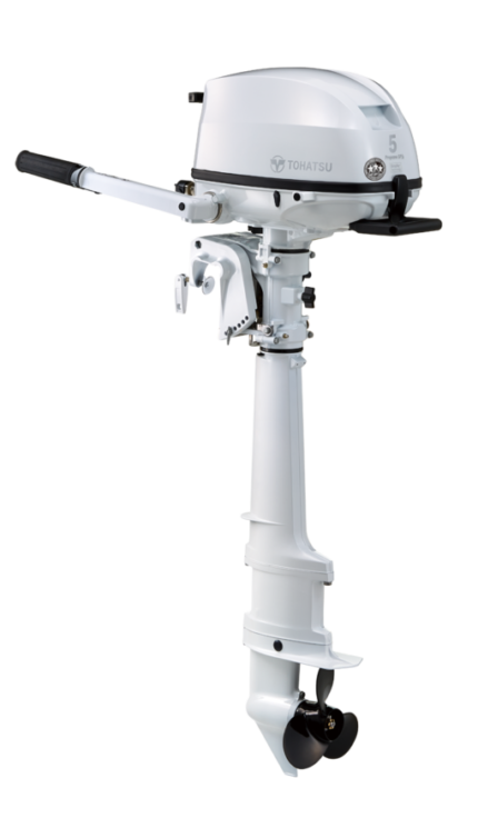 2023 Tohatsu 5 HP MFS5DLPGSPROL-SAIL PRO Propane Outboard Motor