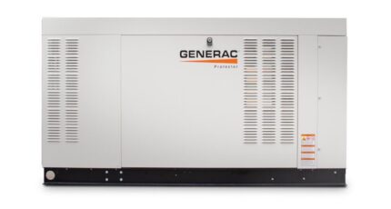 Generac 48kW Protector Natural Gas / Propane Standby Generator 120/208V 3-Phase SCAQMD Compliant | RG04845GNAC