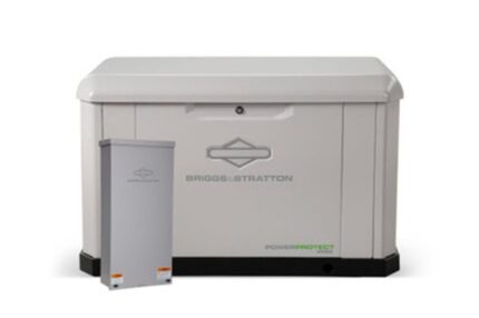 Briggs & Stratton 22kW Generator PowerProtect Standby + Split 400-Amp Dual 200-Amp SE Transfer Switch | 40782