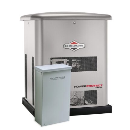 Briggs and Stratton 10kW Standby Generator with 200-Amp Whole House ATS | 40688